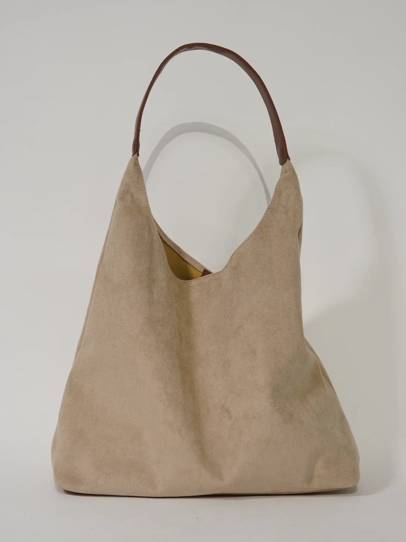 Rosea Suede Mocha Tote