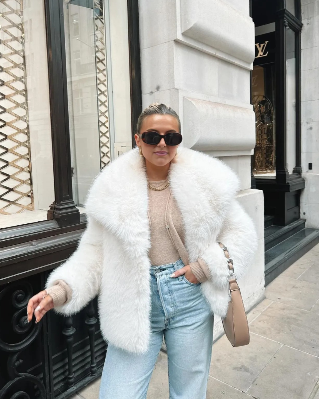 Rosea Fur Coat