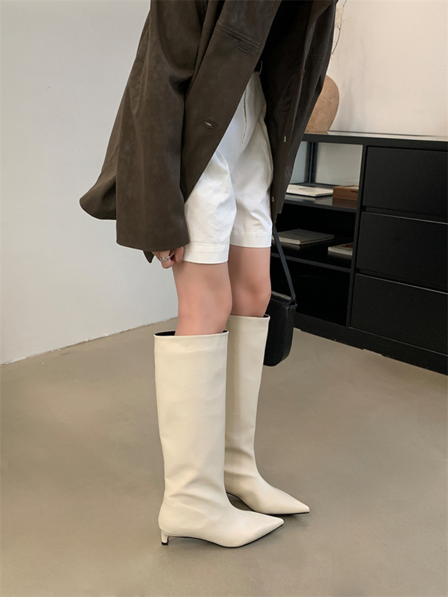 Rosea High Knee Boots