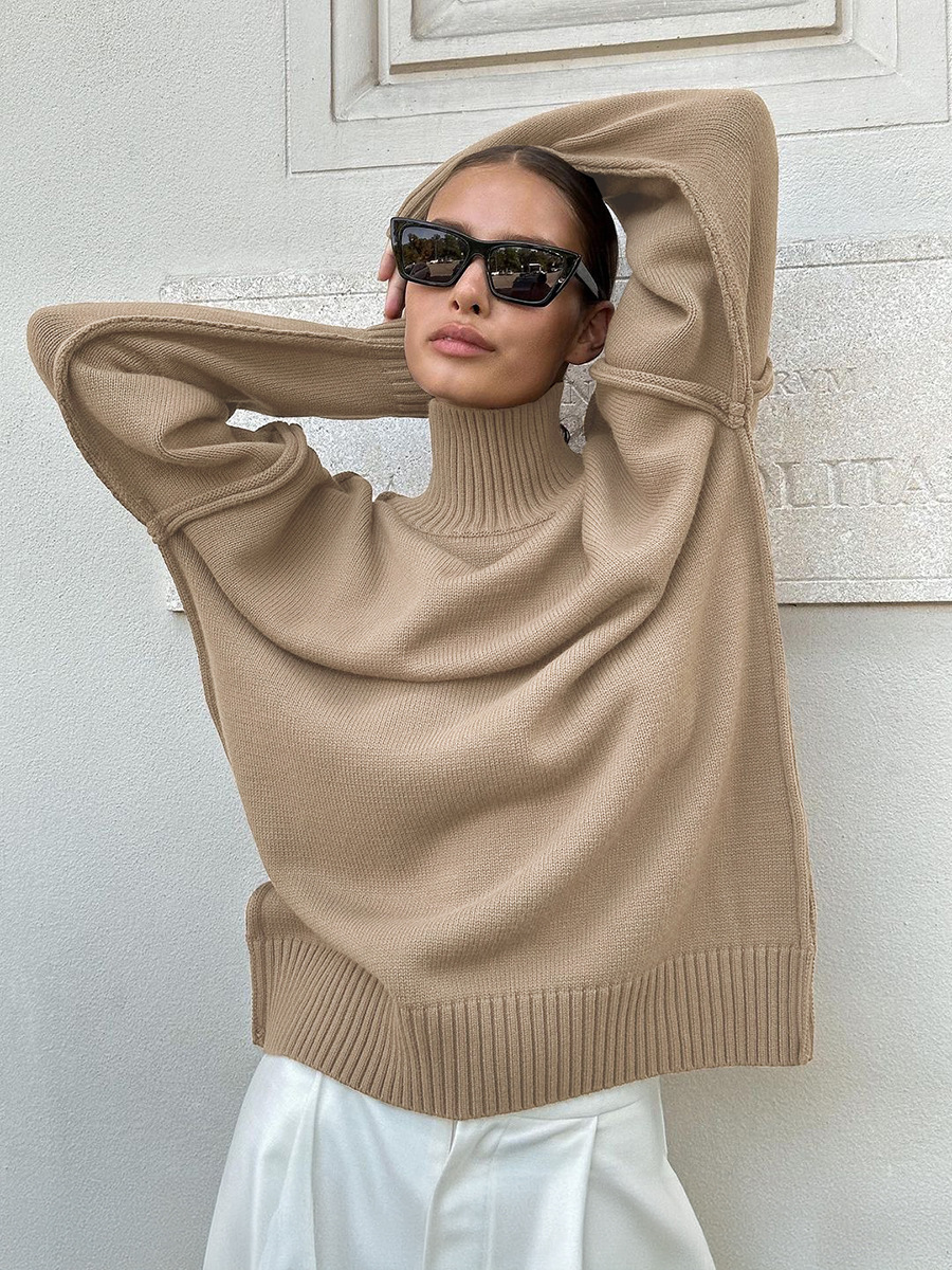 Rosea Wool-Blend Turtleneck Sweater