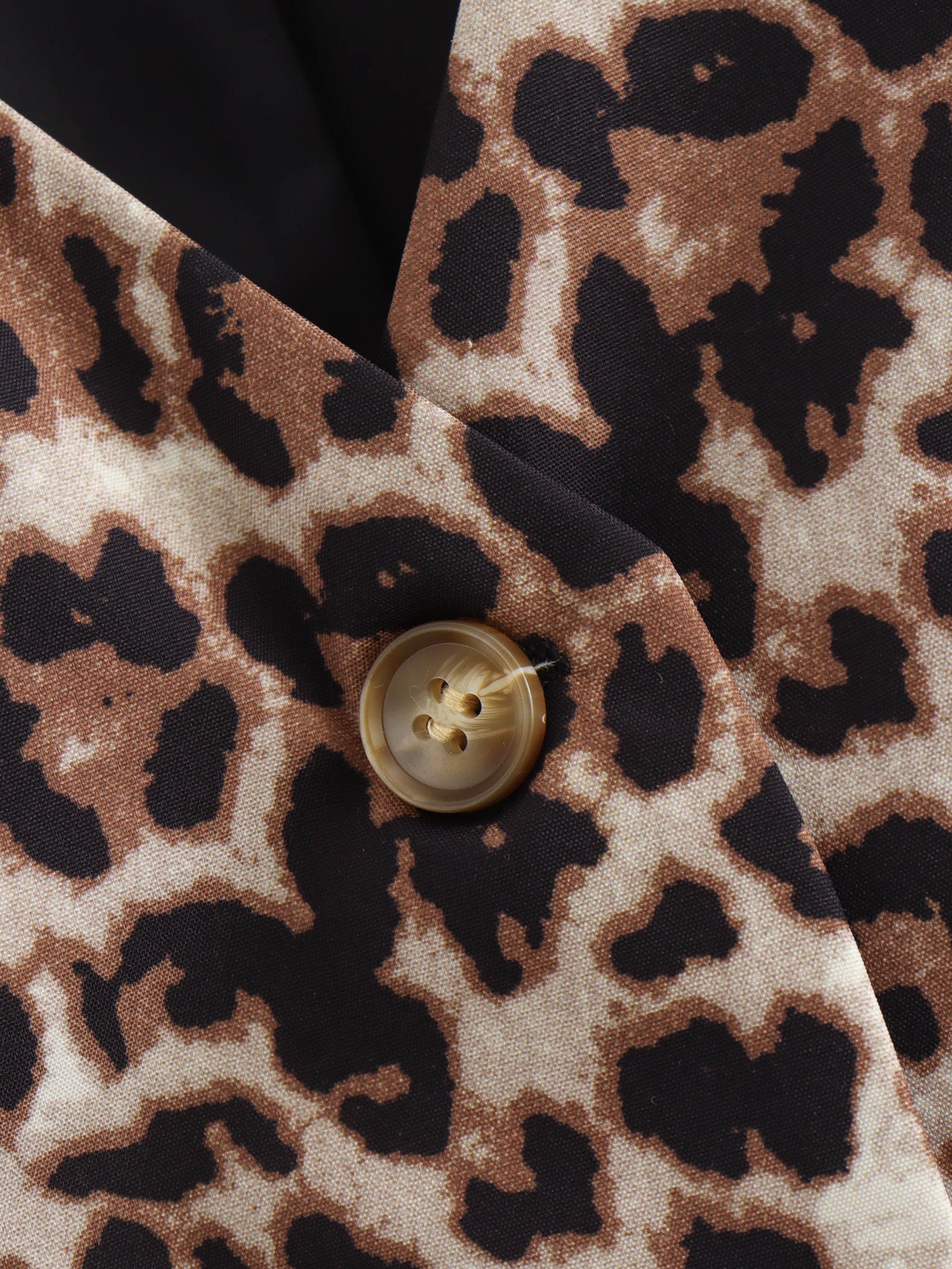 Rosea Leopard Print Gilet