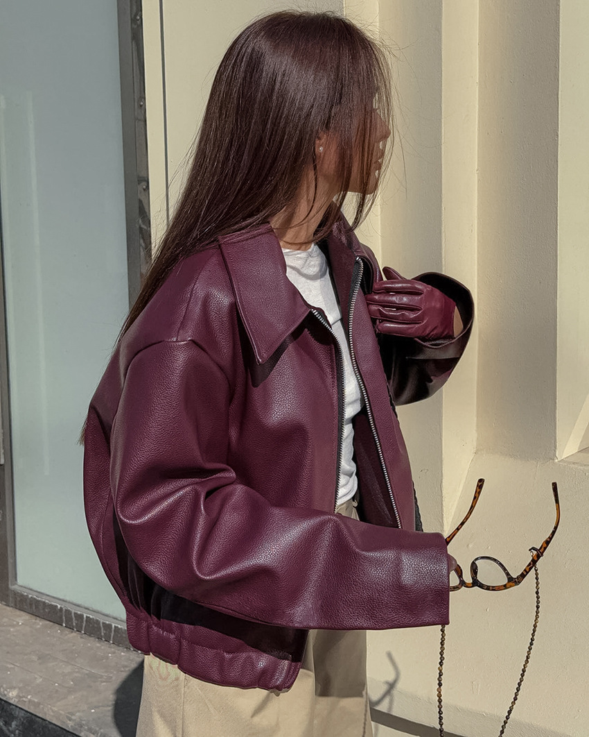 Rosea Timeless Leather Jacket