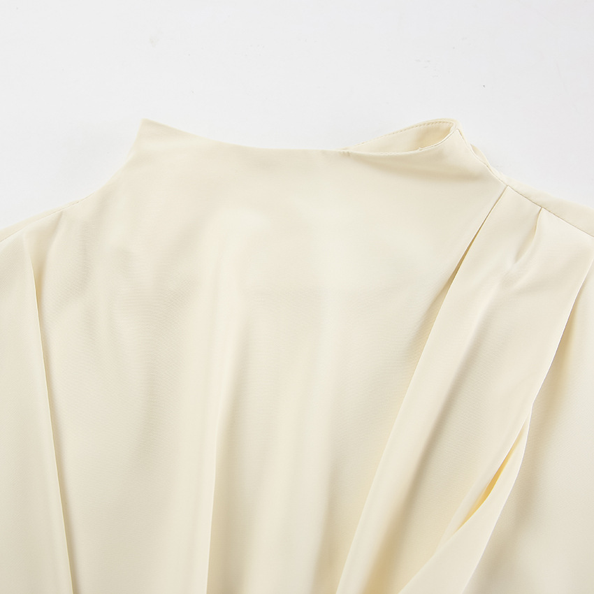 Rosea Knot Detail Cream Blouse