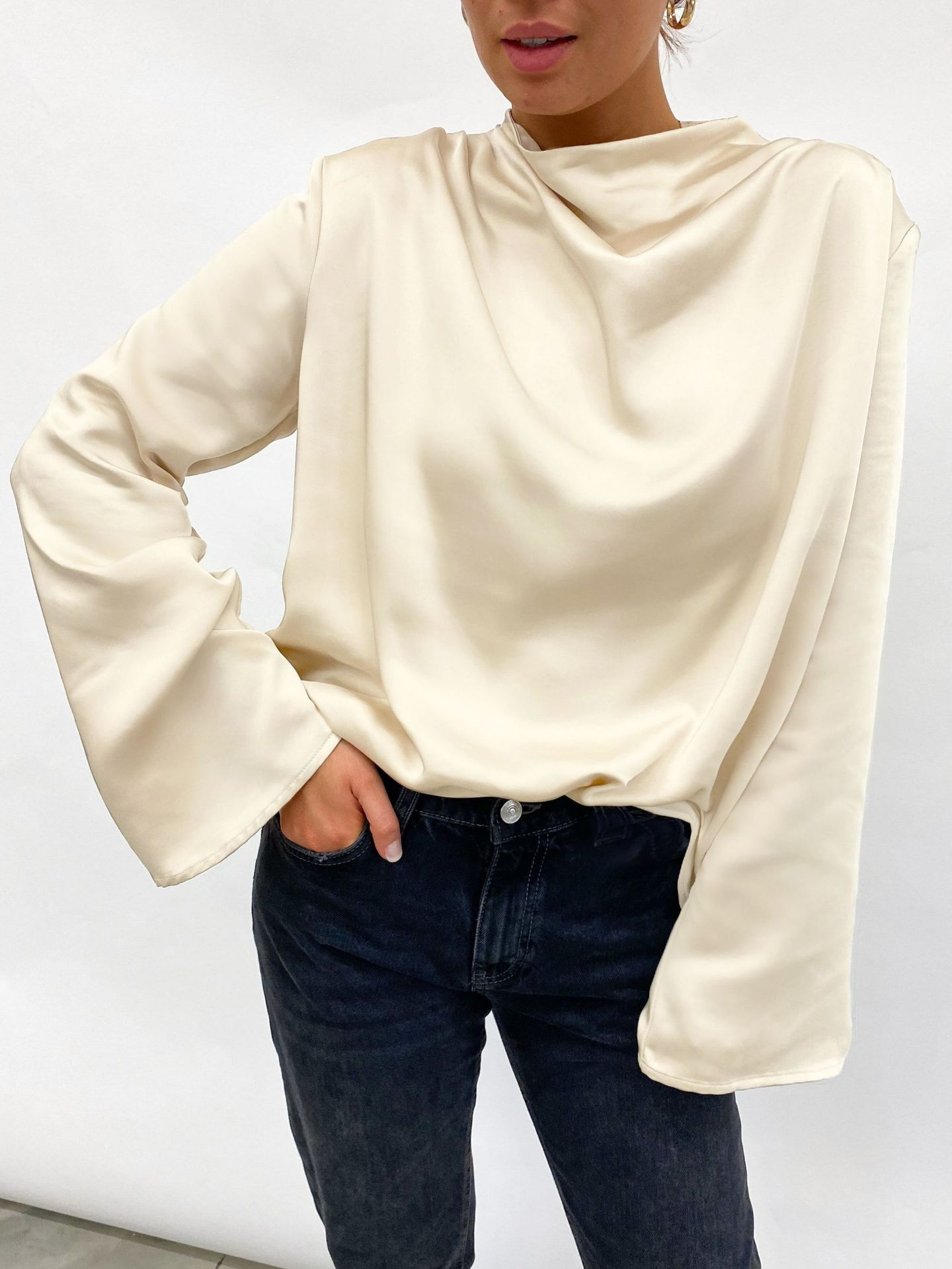 Rosea Silk Top