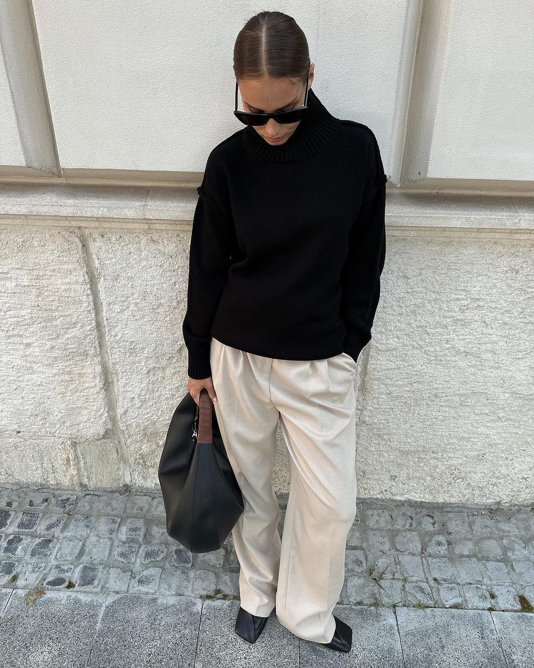 Rosea Wool-Blend Turtleneck Sweater