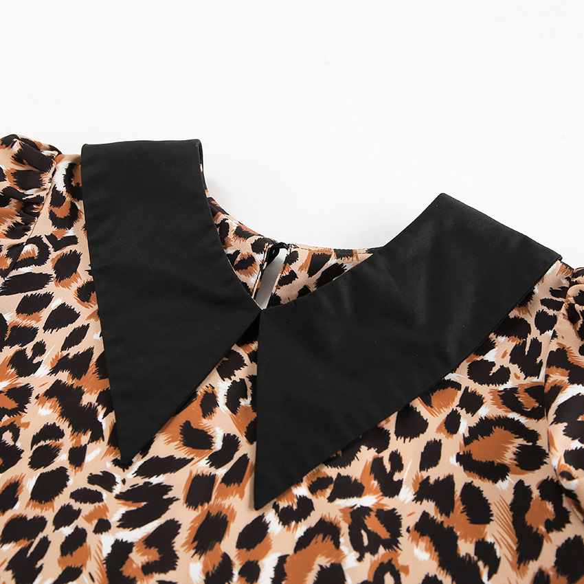 Rosea Leopard Print Dress