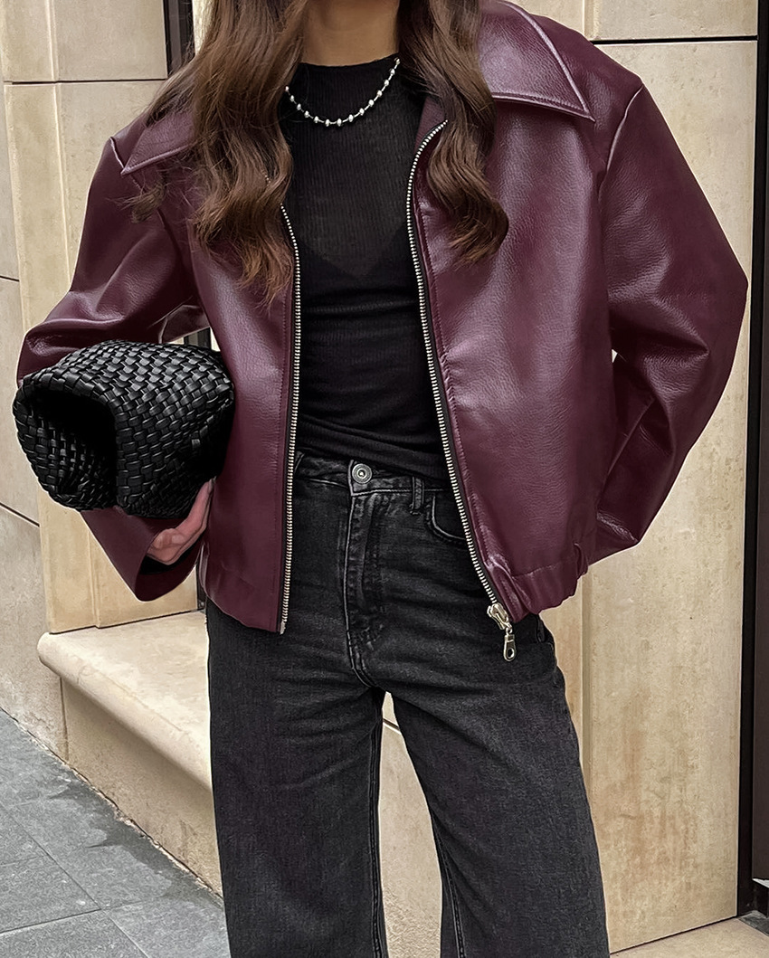 Rosea Timeless Leather Jacket