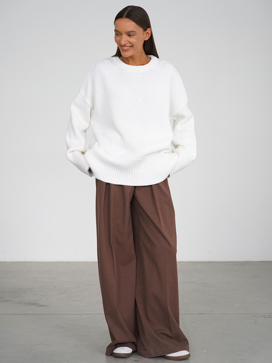 Rosea Lightweight Cloud Weather Pullover Sweater