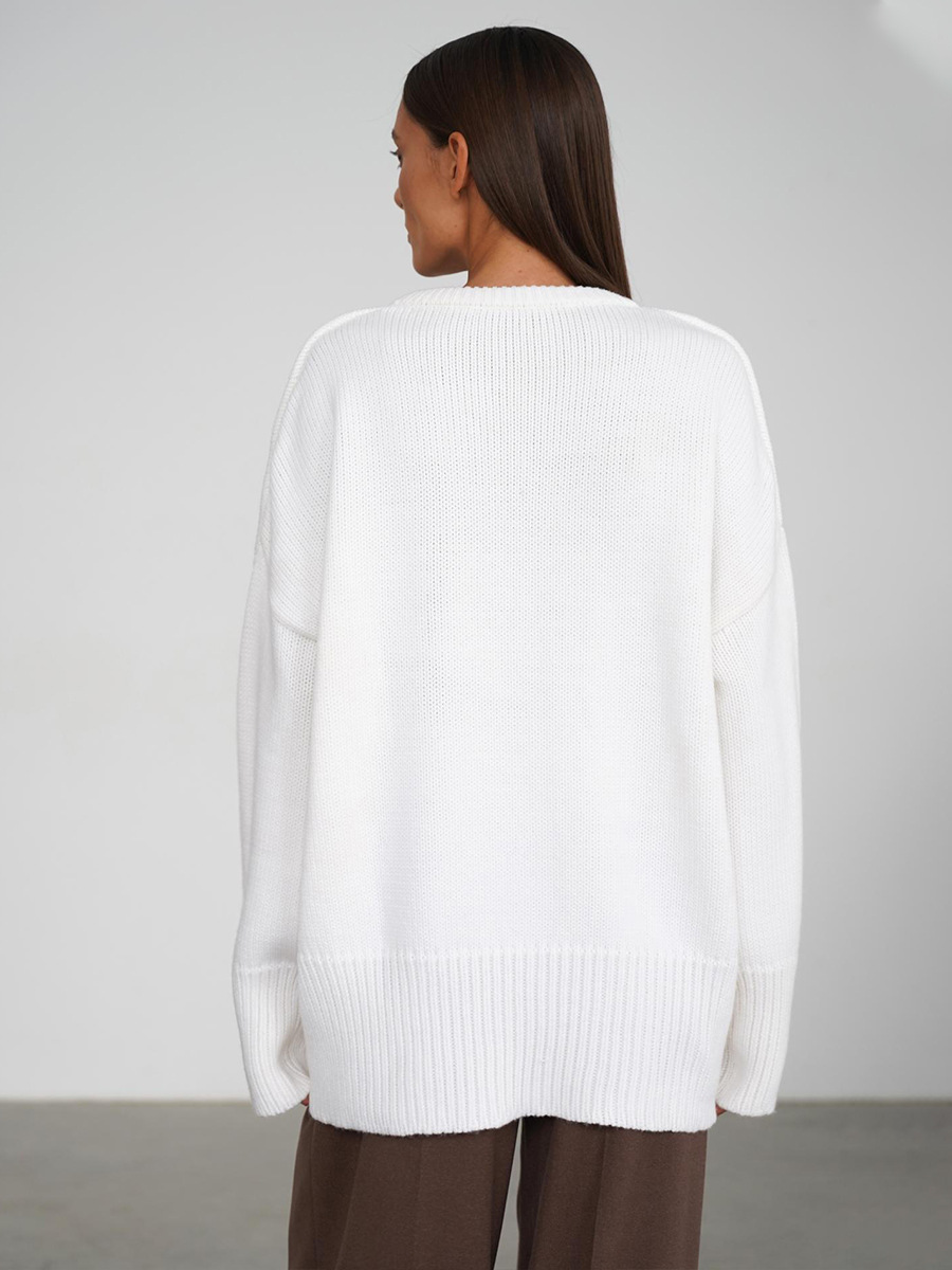 Rosea Lightweight Cloud Weather Pullover Sweater