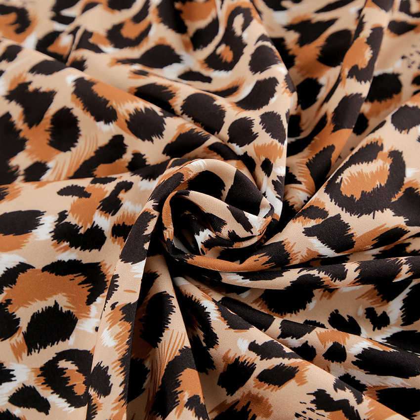 Rosea Leopard Print Dress