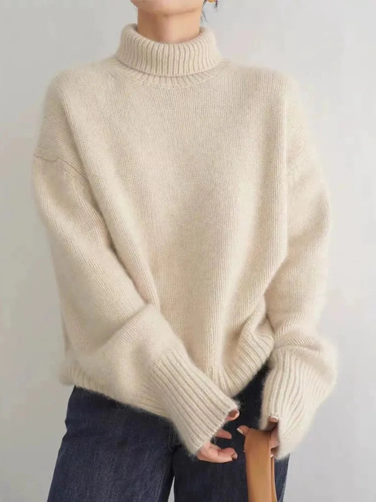 Rosea Knitted Turtleneck Sweater