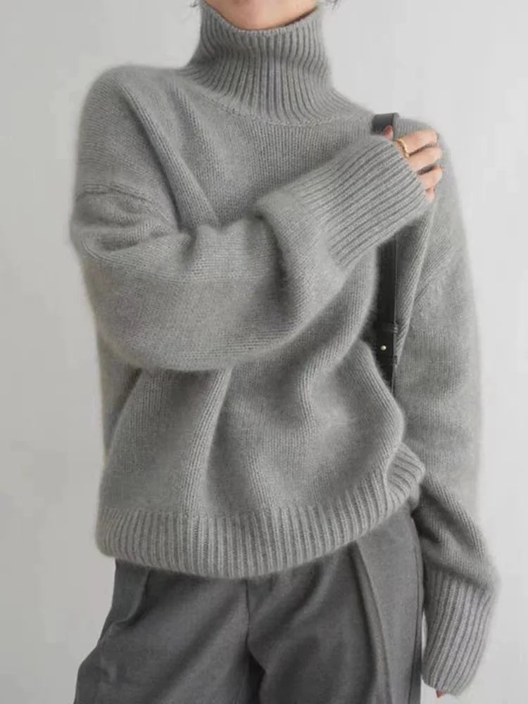 Rosea Knitted Turtleneck Sweater