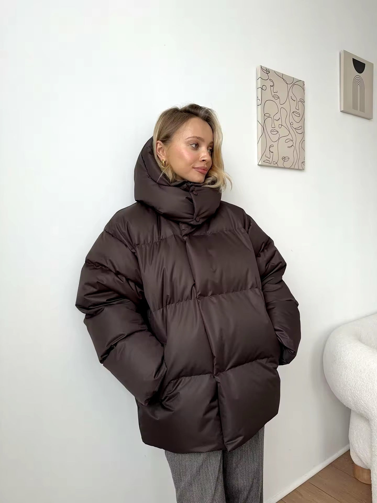 Rosea Oversized Puffer Jacket