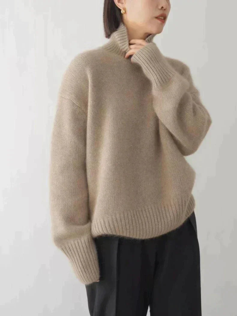 Rosea Knitted Turtleneck Sweater