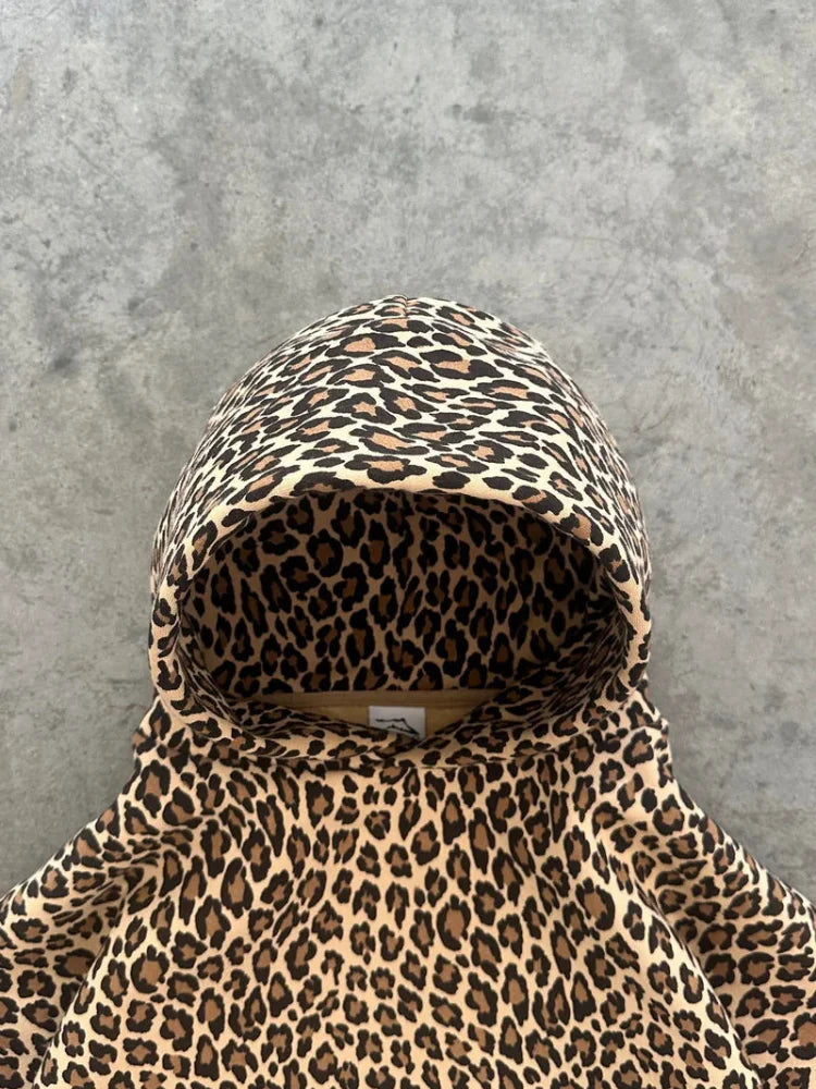 Rosea Leopard Hoodie