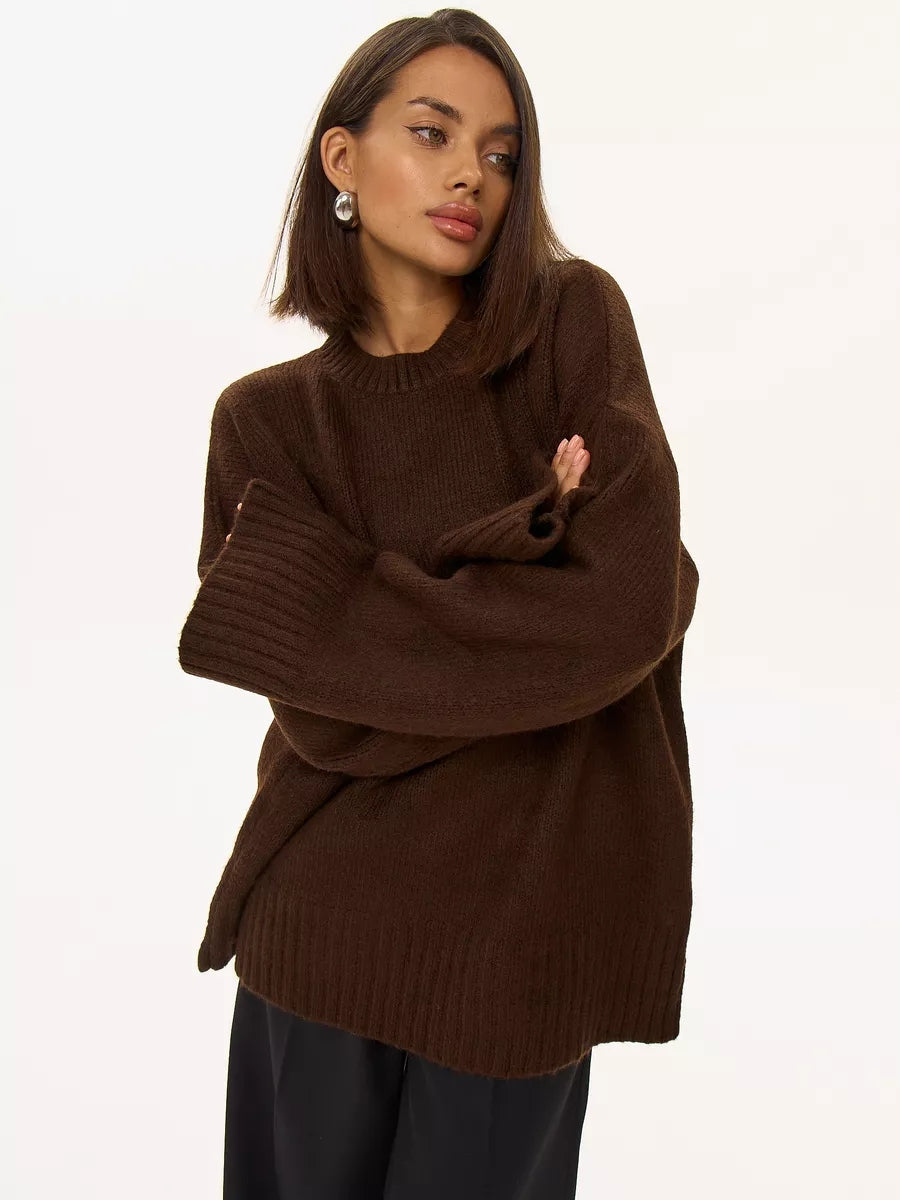 Rosea Oversize Knitted Home Sweater