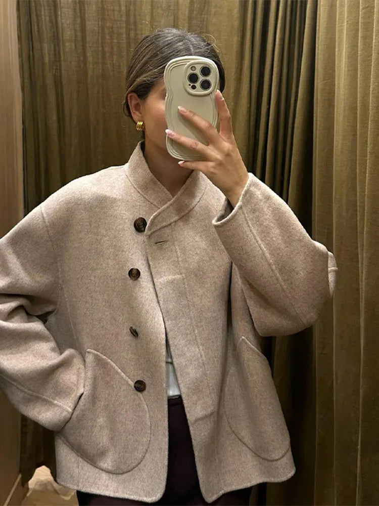 Rosea Wool Coat