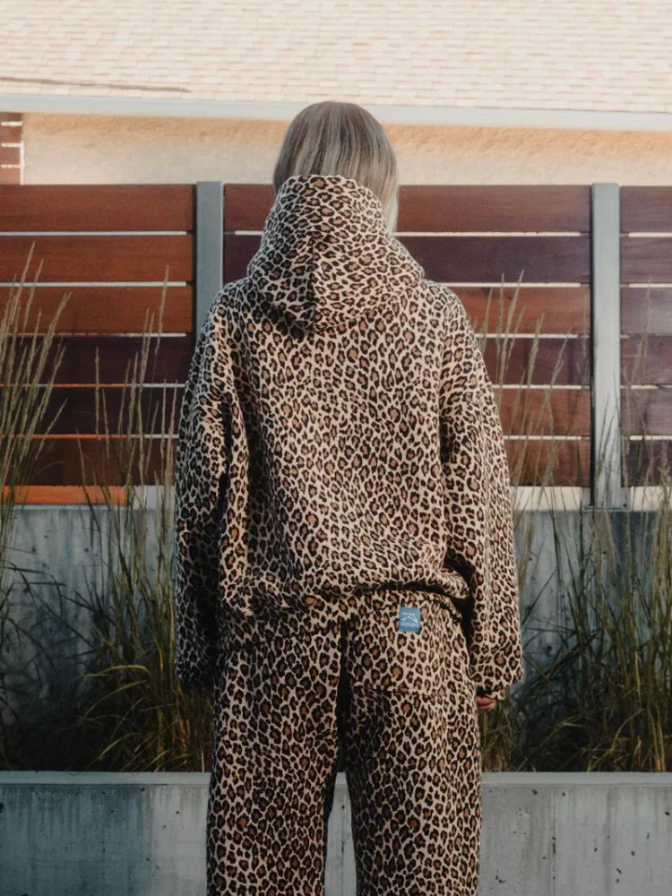 Rosea Leopard Hoodie