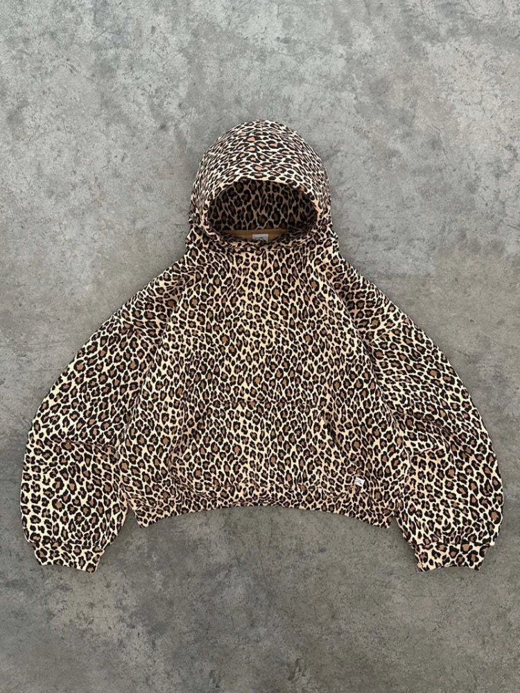 Rosea Leopard Hoodie