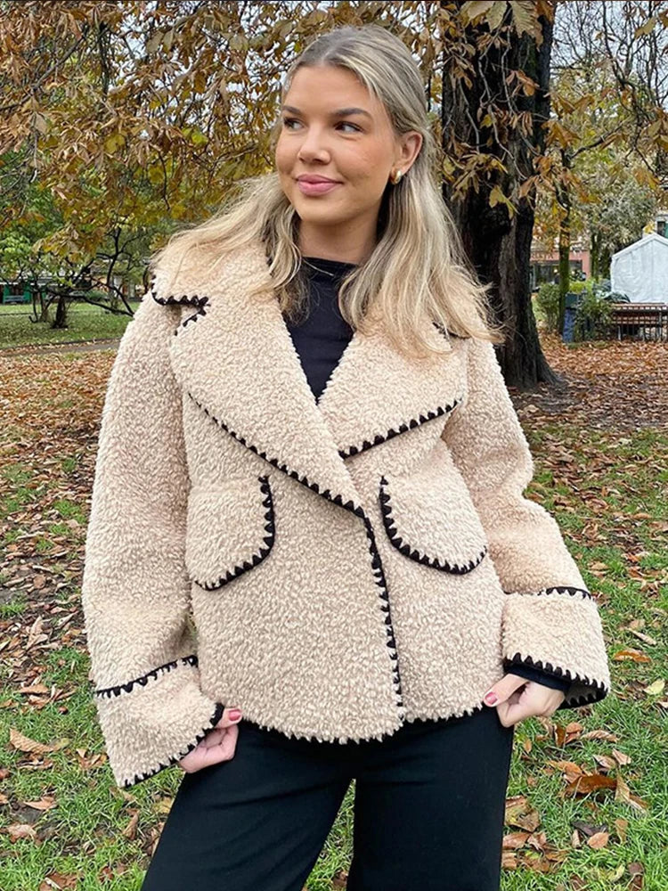 Rosea Fluffy Coat