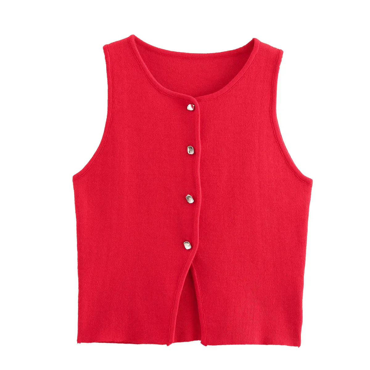 Rosea Top with Buttons