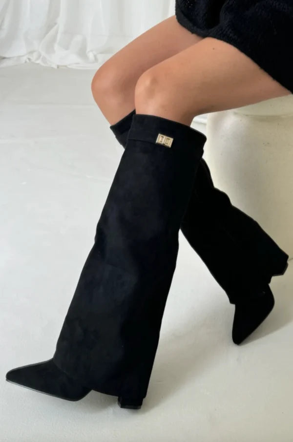 Rosea High Suede Fall Boots