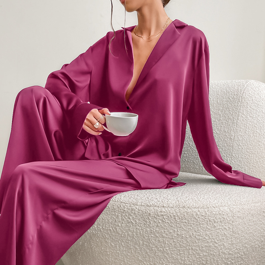 Rosea Silk Pajama Set