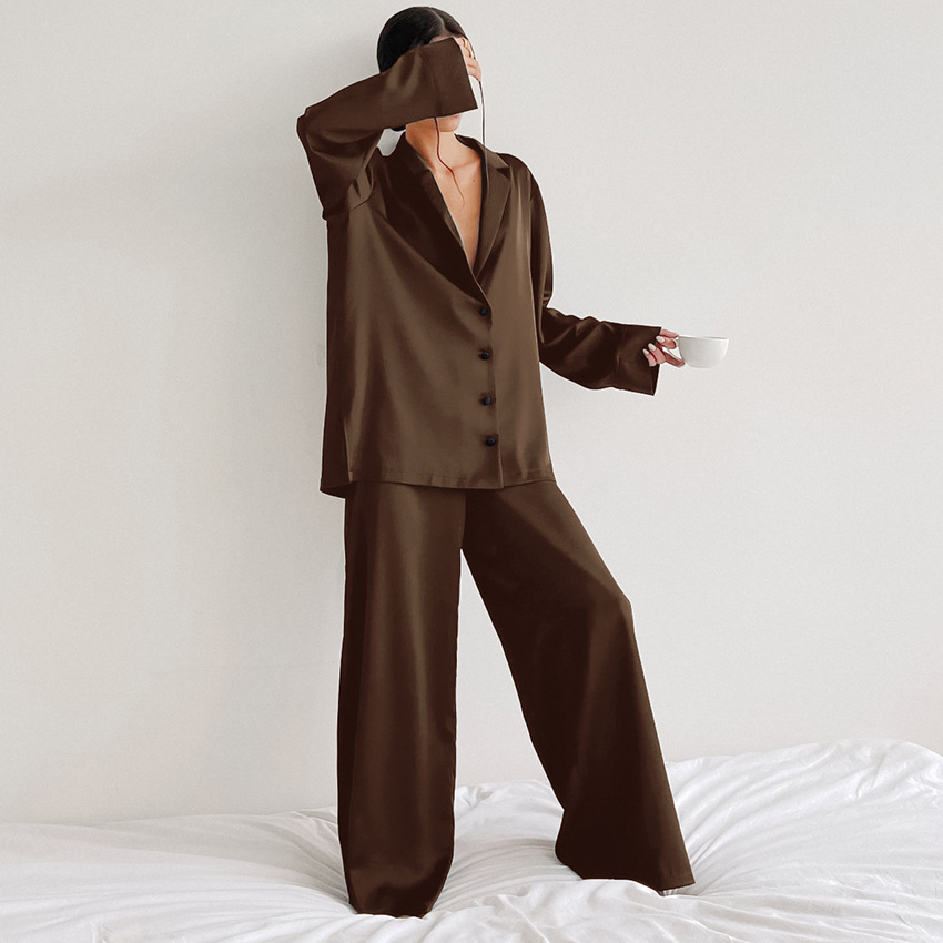 Rosea Silk Pajama Set