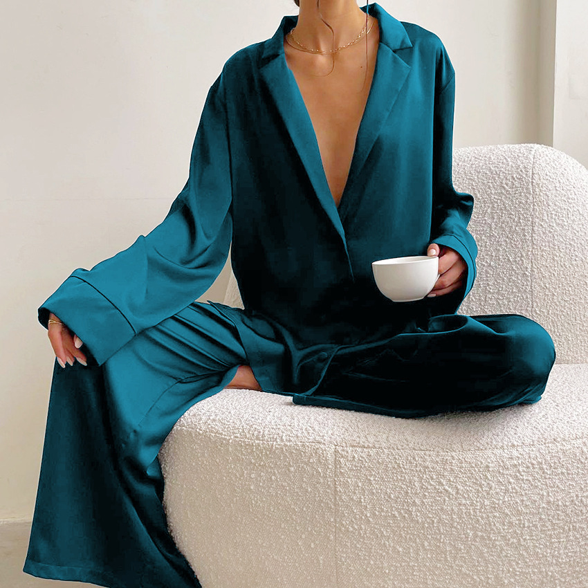 Rosea Silk Pajama Set